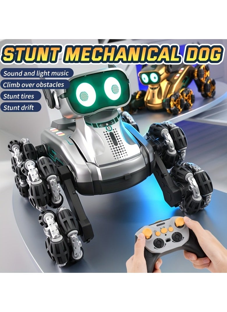 Eight-Wheel Drifting Dog Mechanical Toy Deformation Remote Control Toys