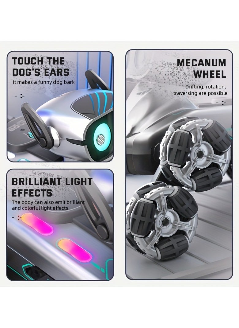 Eight-Wheel Drifting Dog Mechanical Toy Deformation Remote Control Toys