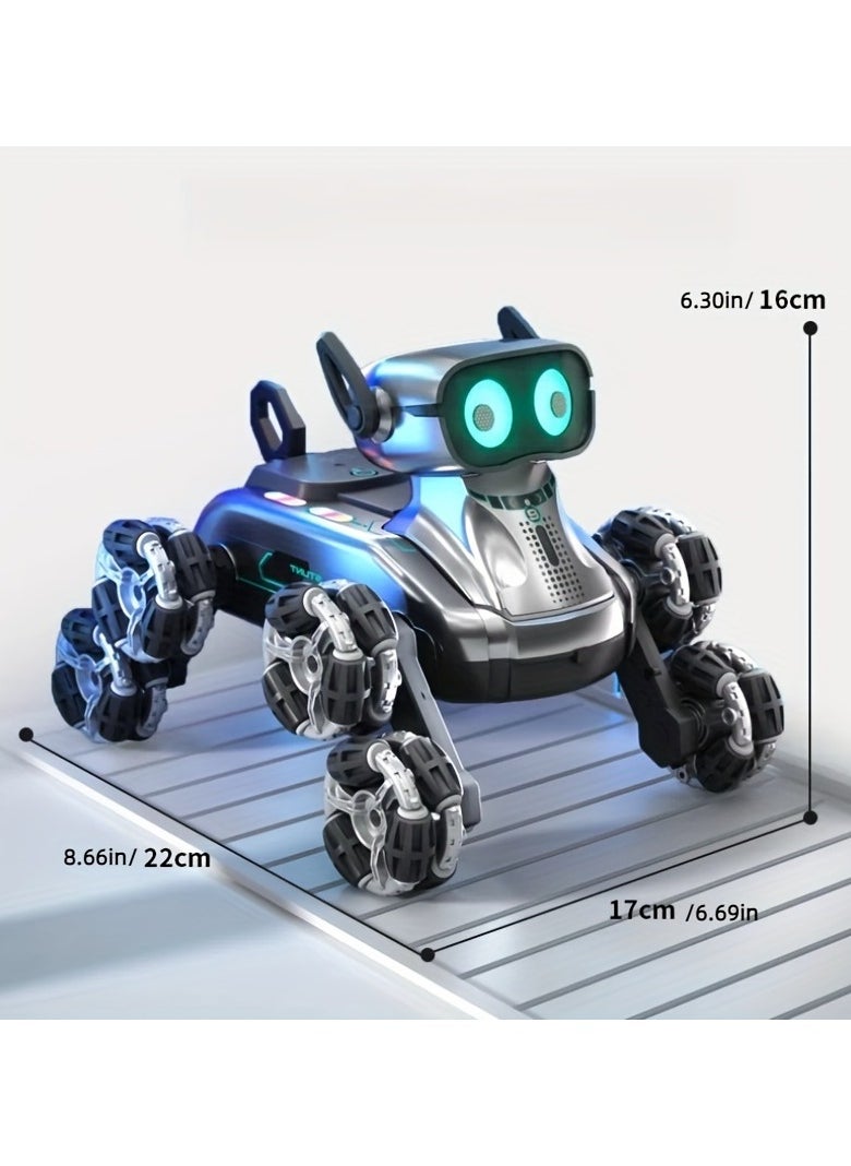 Eight-Wheel Drifting Dog Mechanical Toy Deformation Remote Control Toys