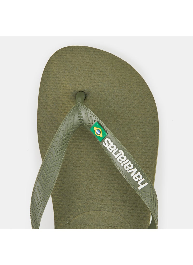Brasil Logo Flip Flops