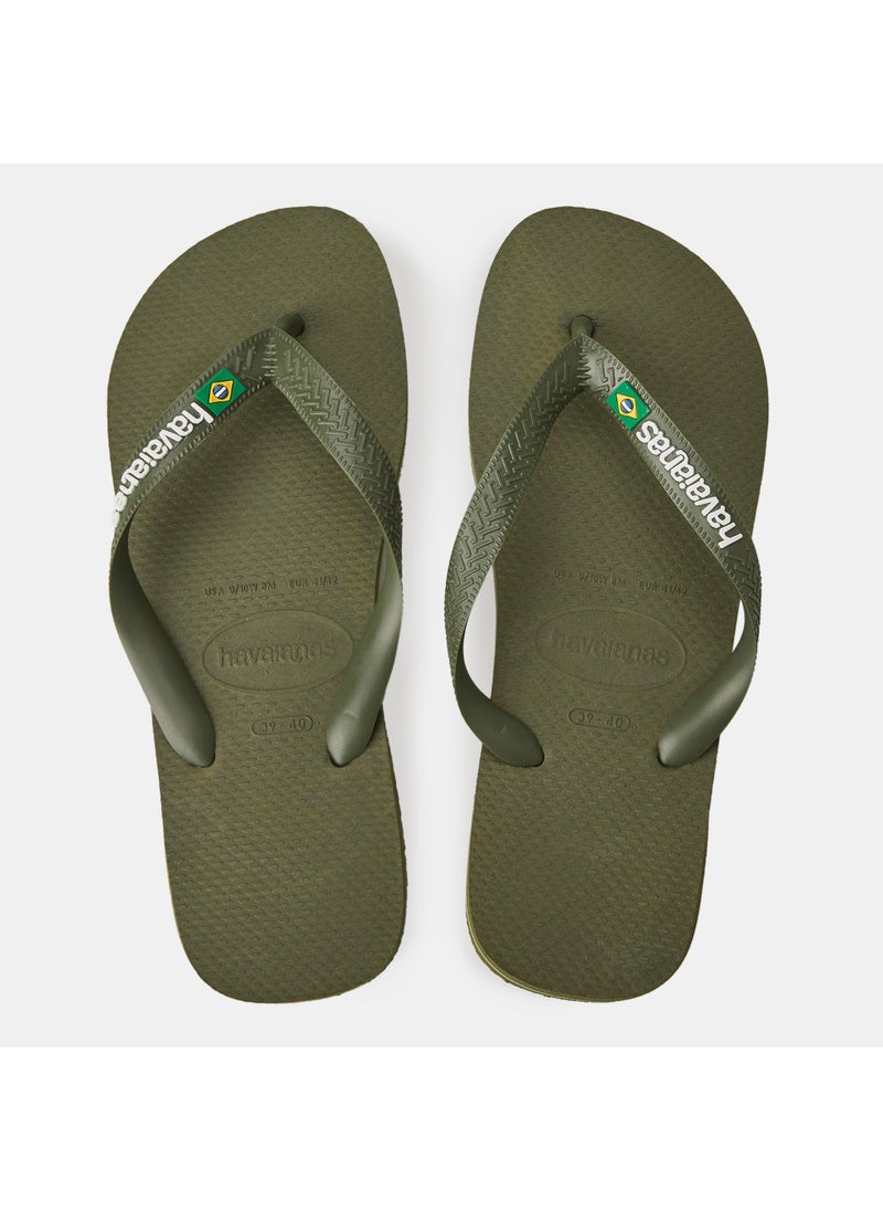 Brasil Logo Flip Flops