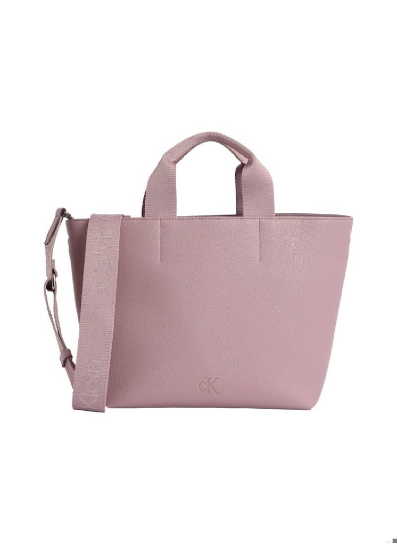 Women's Ultralight Mini Tote - Faux Leather, Pink