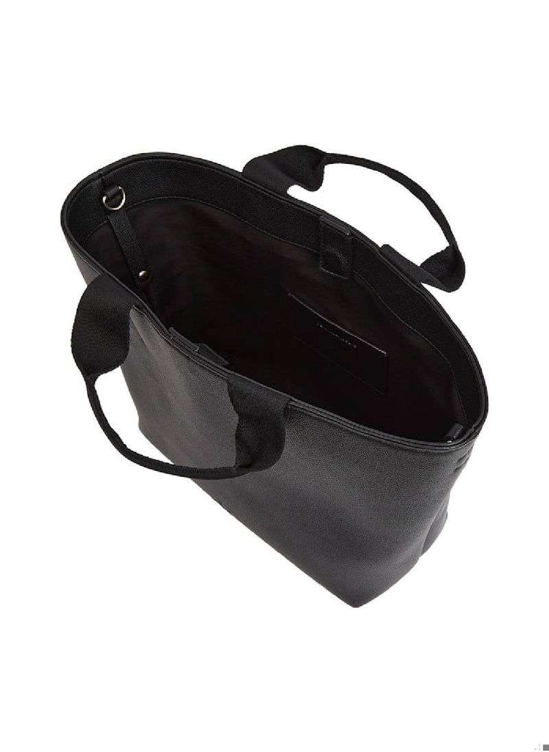 Women's Ultralight Mini Tote - Faux Leather, Black