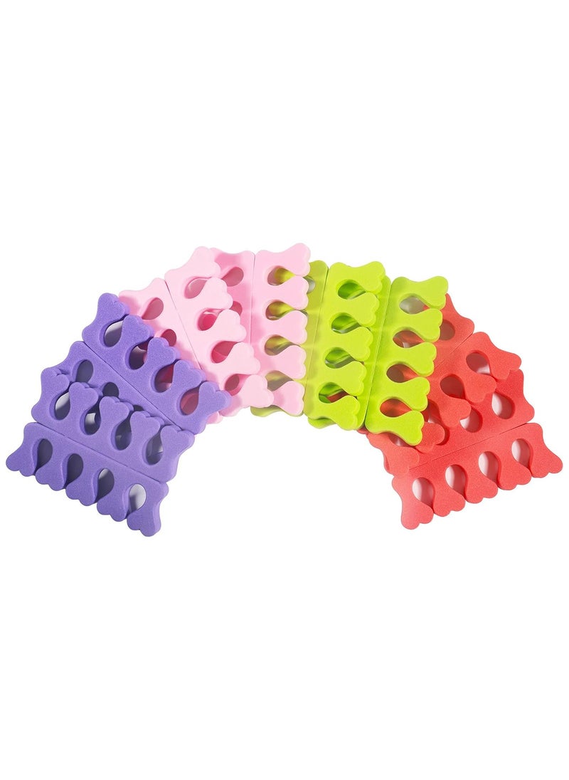 NMKL38 100pcs/Pack Toes Separators Professional Nail Art Fingers Foots Sponge Soft Gel UV Beauty Tools Polish Manicure Disposable Pedicure Divider