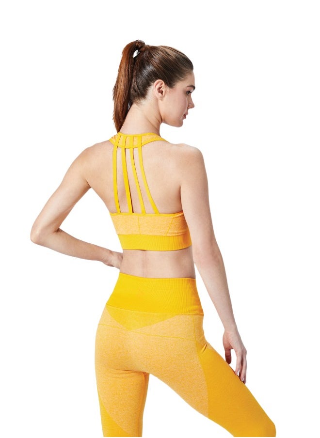 Women's High-Support Seamless Padded Sports-Bra