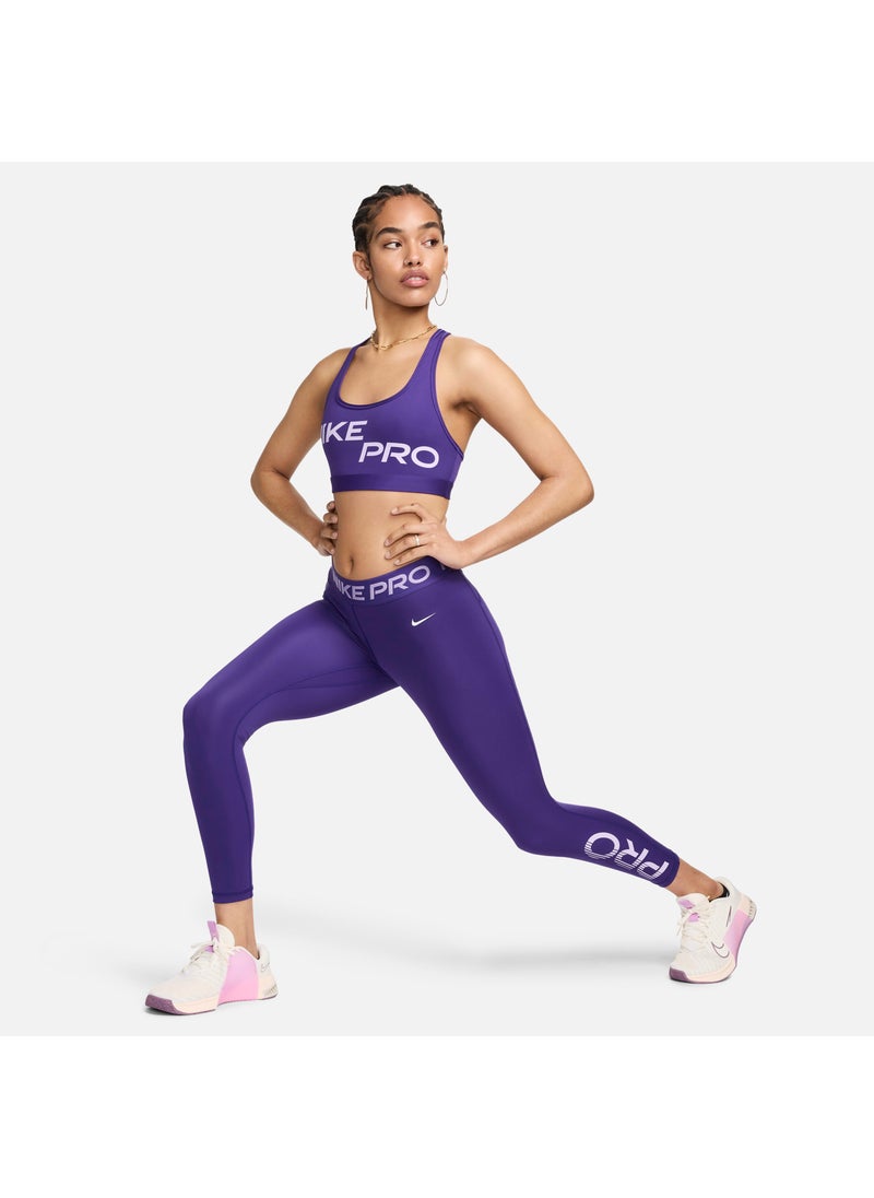 Women's Pro Swoosh Light Support Non-Padded Graphic Sports Bra