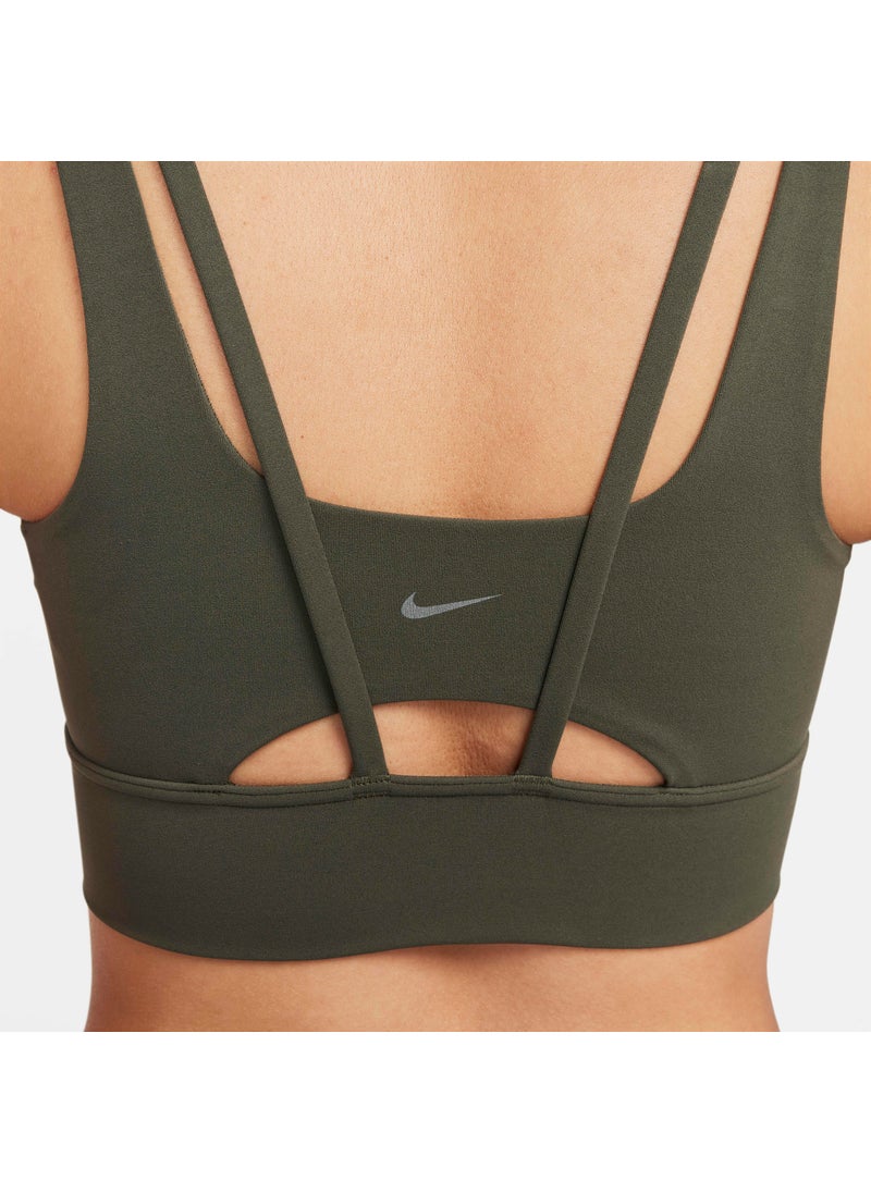 Women's Dri-FIT Zenvy Medium-Support Longline Training Sports Bra