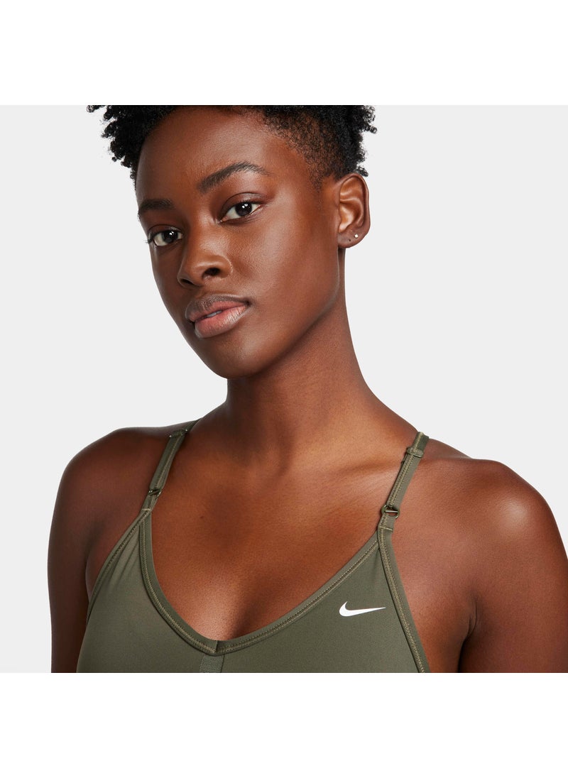 Women's Indy Light-Support Padded V-Neck Sports Bra