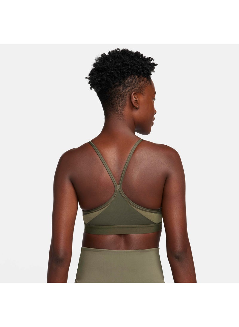 Women's Indy Light-Support Padded V-Neck Sports Bra
