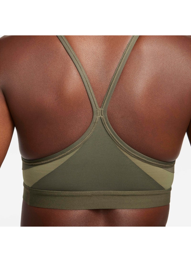 Women's Indy Light-Support Padded V-Neck Sports Bra