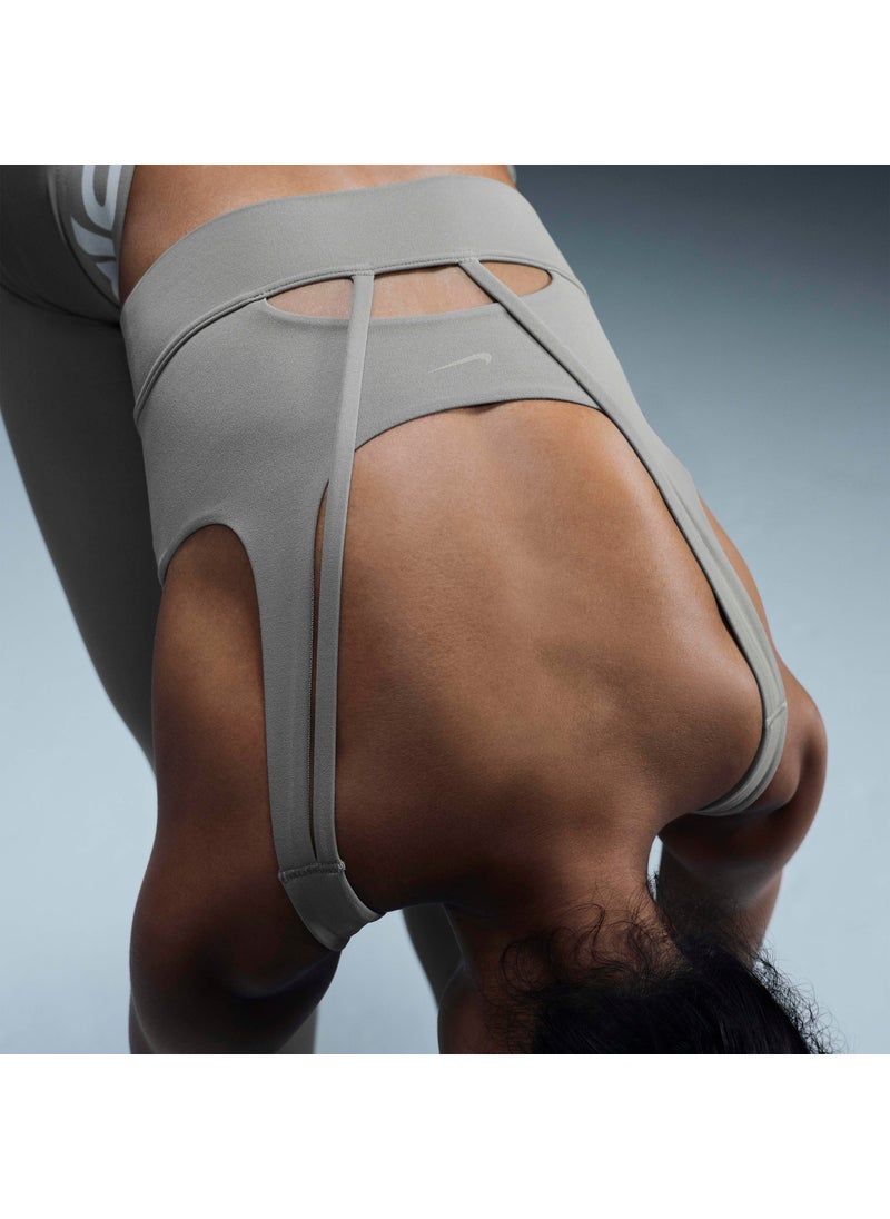Women's Dri-FIT Zenvy Medium-Support Longline Training Sports Bra
