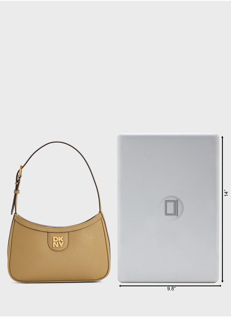 Carol Top Handle Zip Through Satchel