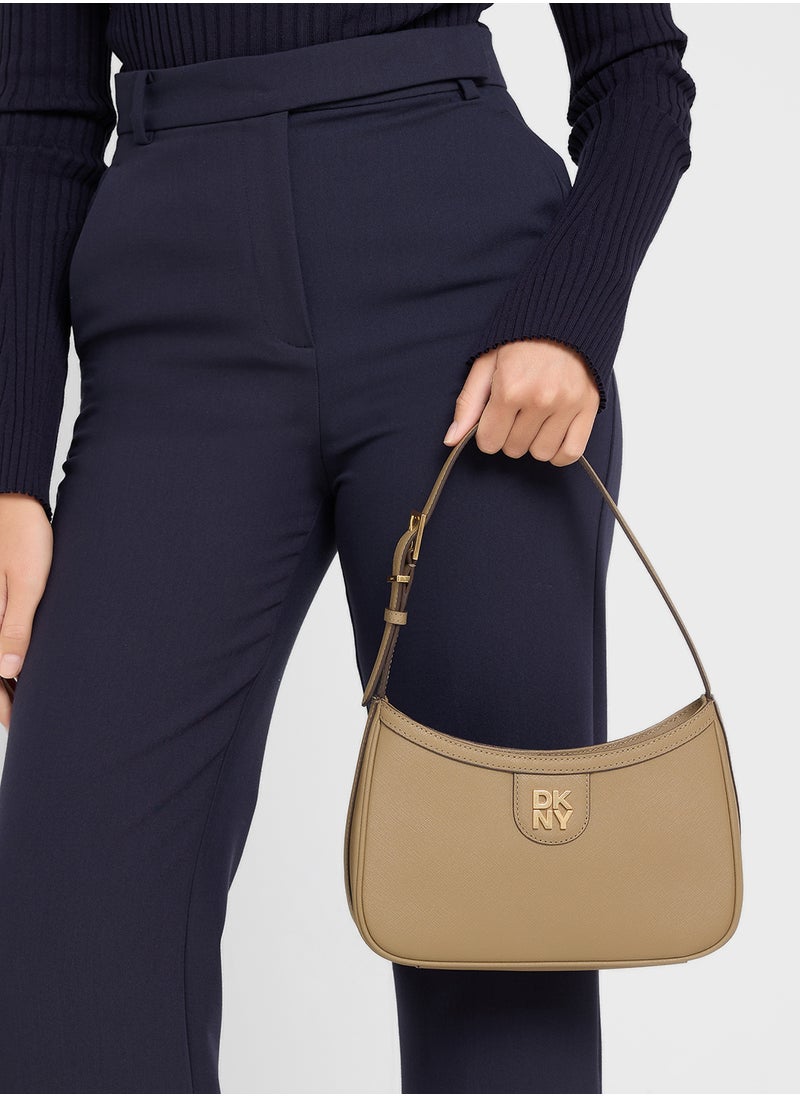 Carol Top Handle Zip Through Satchel