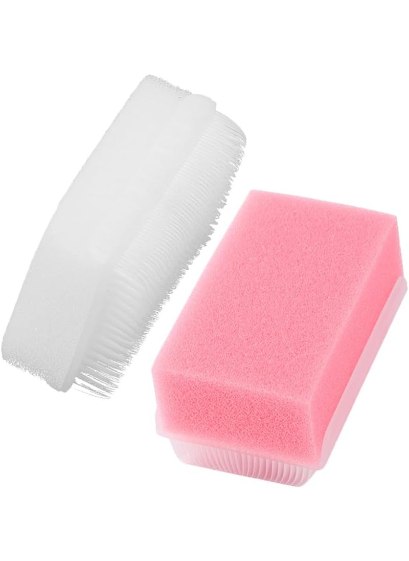 FOMIYES Sponge Brush 4 Pcs Sensory Training Device Comb Scrub Brush Sensory Brush for Children Sensory Brush Sensory Brush for Kids Wilbarger Brush for Plastic Baby Will