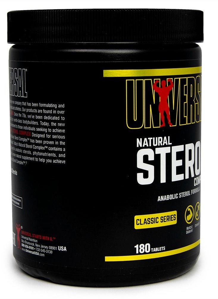 Universal Nutrition Natural Sterol Complex 180 Tablets