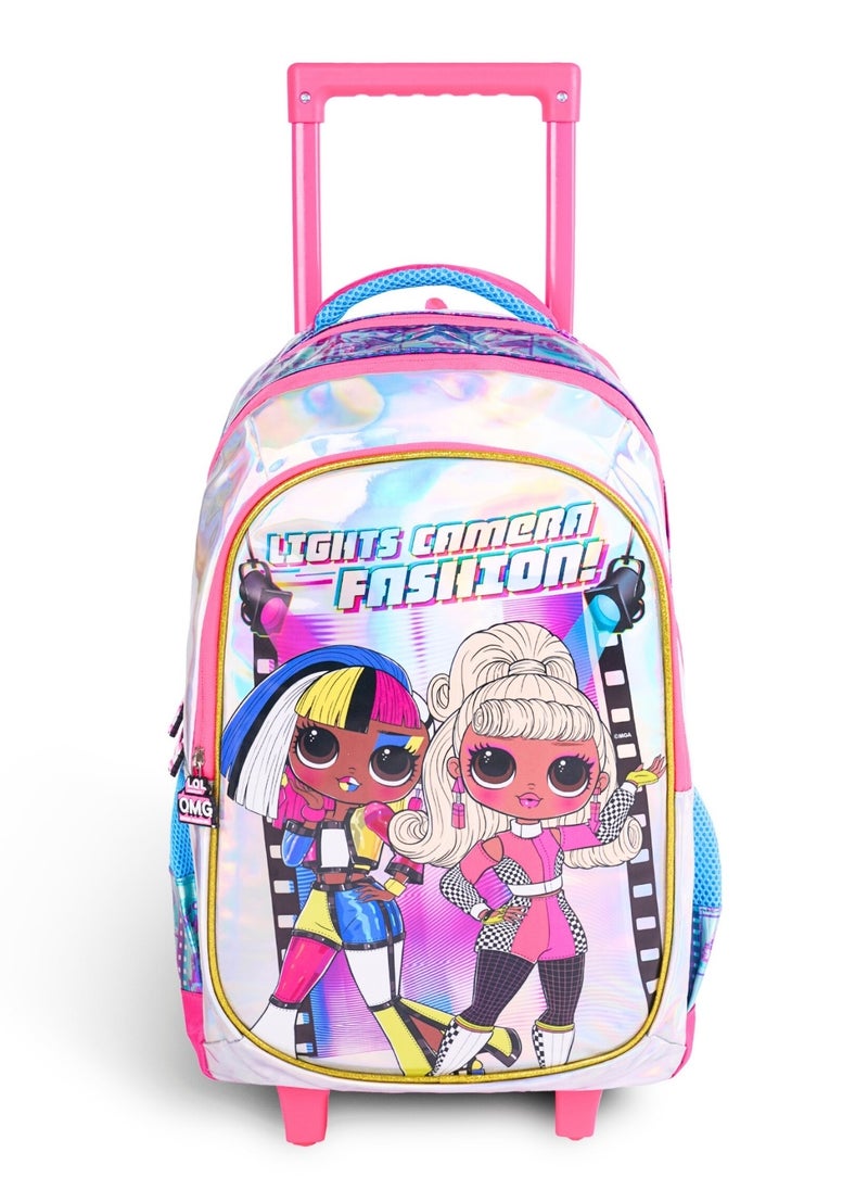 MGA LOL Omg Lights Camera Fashion Trolley Bag 18 inches