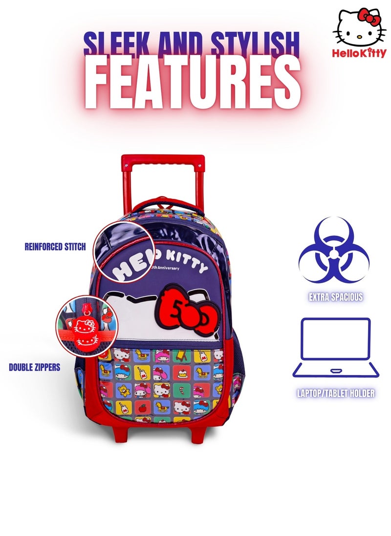 Sanrio Hello Kitty Adorable Kitty Trolley Bag 16 inches