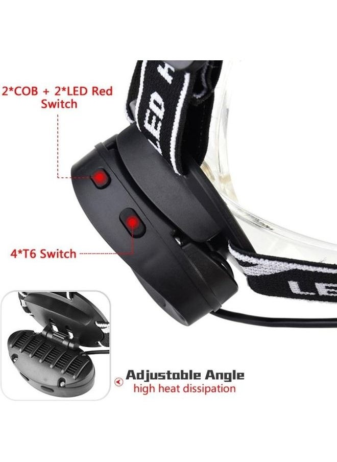 30000 LM Waterproof LED Head Lamp Flashlight Lantern