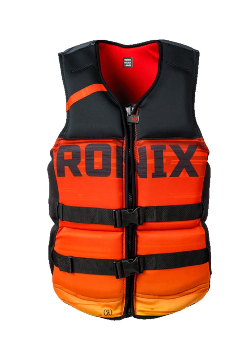 Ronix Megacorp Surf - Capella 3.0 - CGA Life Vest - Fireball (2025)