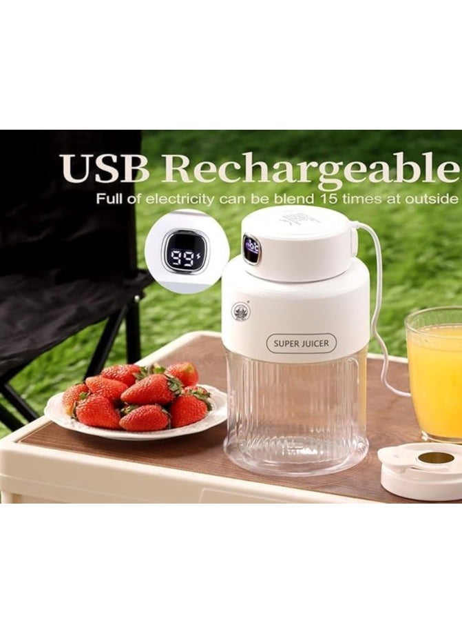 Super USB Juicer Portable Rechargeable Blender for Smoothies