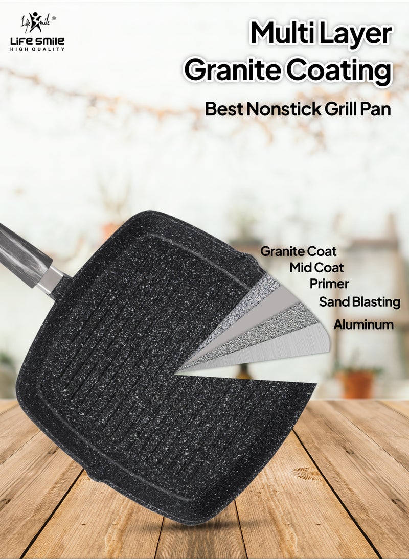 Detachable Granite Coating Cookware Set-51 Pcs, Non-Stick Induction Base Pots ,Pans And Cutlery set include Frying pan with lid,Saucepan with lid,Wok Pan,Stockpot,Steamer pot,Cutlery set with Holder,Oven Cake pans,Spatula,Oven gloves,Placemat