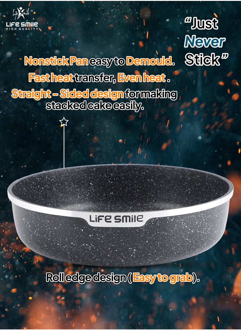 Detachable Granite Coating Cookware Set-51 Pcs, Non-Stick Induction Base Pots ,Pans And Cutlery set include Frying pan with lid,Saucepan with lid,Wok Pan,Stockpot,Steamer pot,Cutlery set with Holder,Oven Cake pans,Spatula,Oven gloves,Placemat