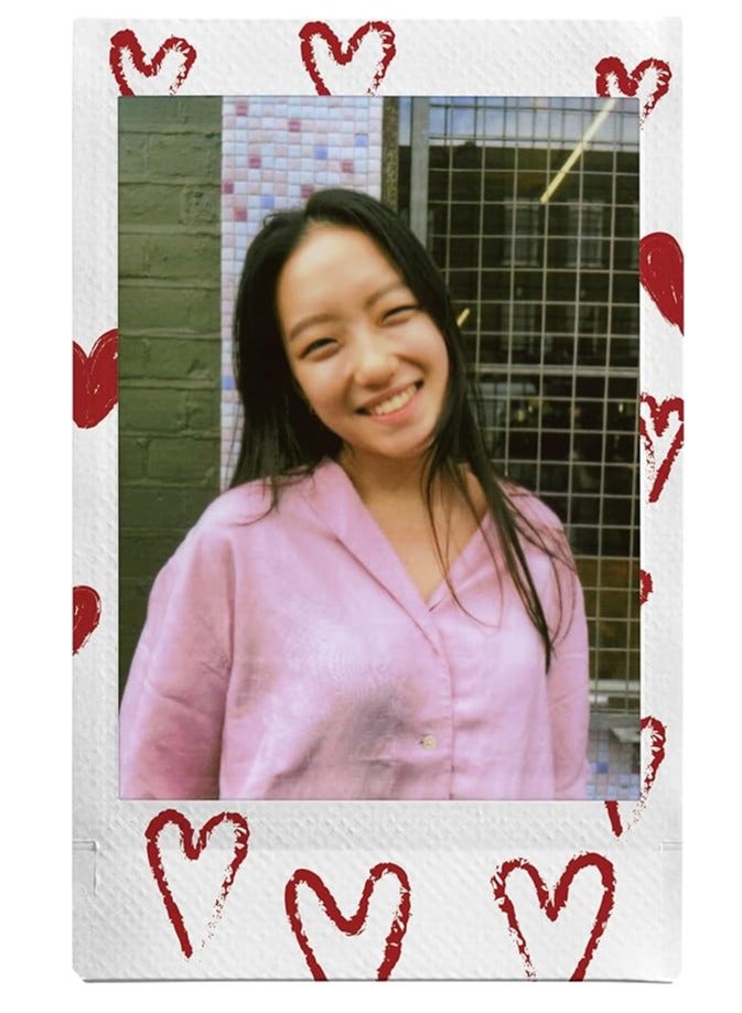 Mini Heart Sketch Instant Film Pack (10 exposures) Colored