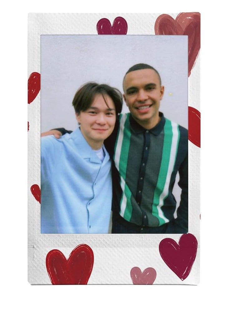Mini Heart Sketch Instant Film Pack (10 exposures) Colored