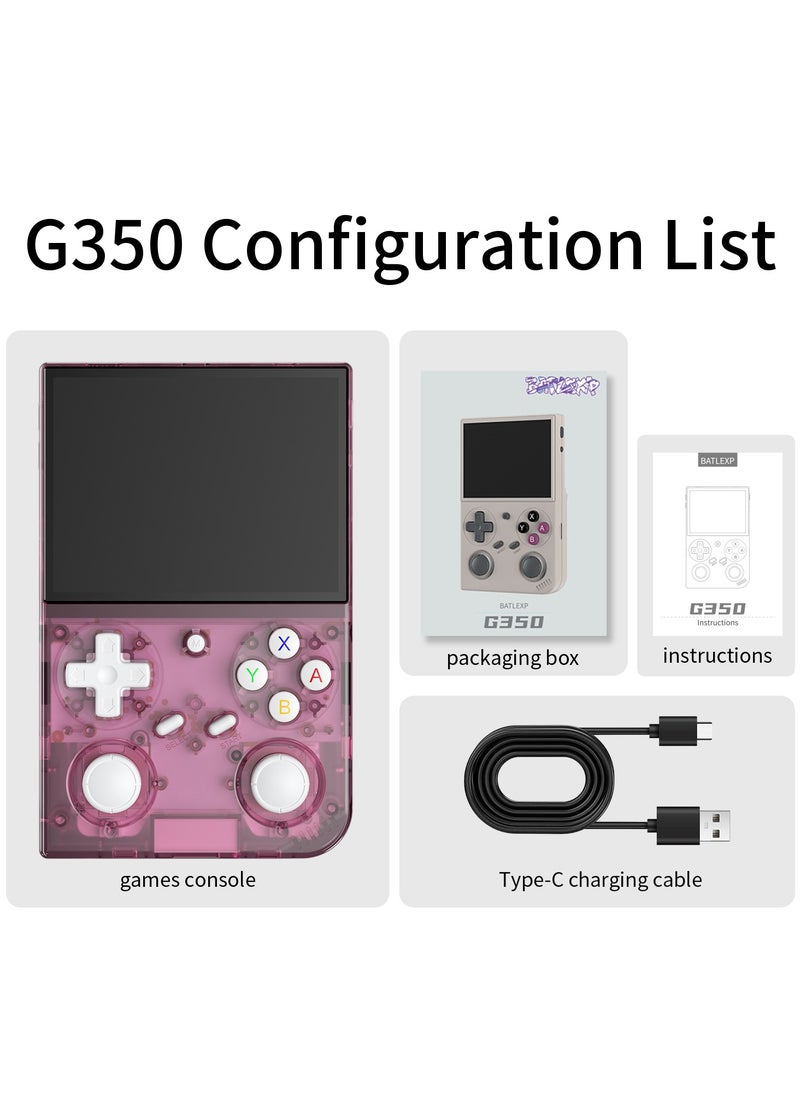 G350 Retro Handheld Game Console, 3.5