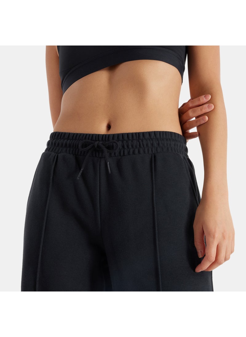 Women's French Terry Wide Leg Pants