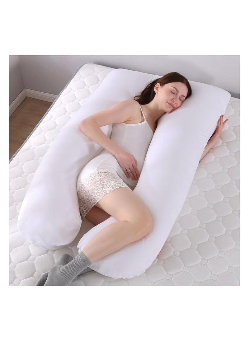 U Shape Comfortable Pregnancy Pillow Polyester