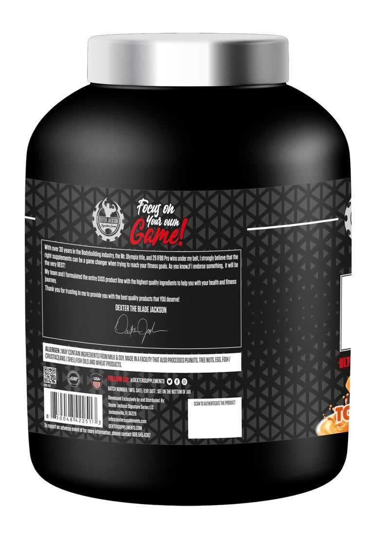 Black Series Platinum Whey - Ultra Premium Strength Whey & Isolate Protein - Toffee, 4lbs