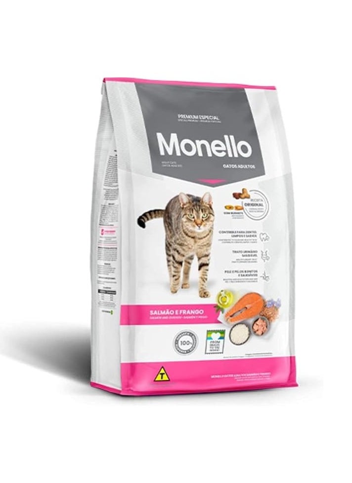 Chicken And Salmon Cat Food - 7 KG