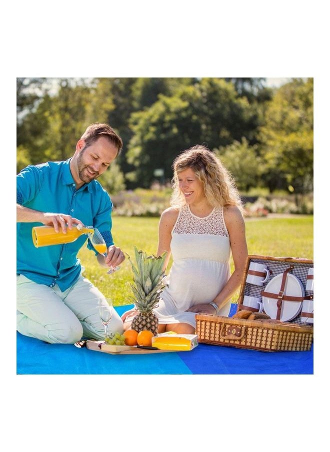 Waterproof Portable Outdoor Picnic Mat with 4 Ground Stakes