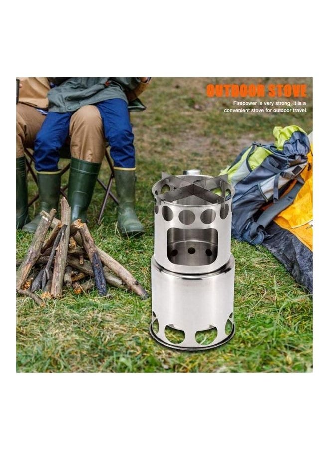 Portable Wood Burning Stove 21 x 11.5cm