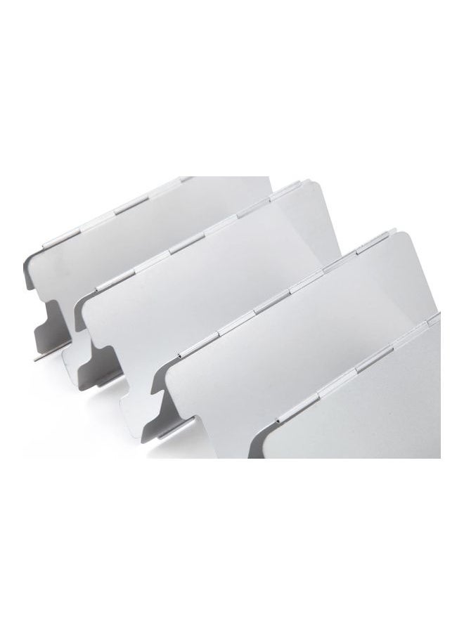 Tall Windscreen Compact Folding Camp Stove 9.5 x 3.2 x 0.7cm