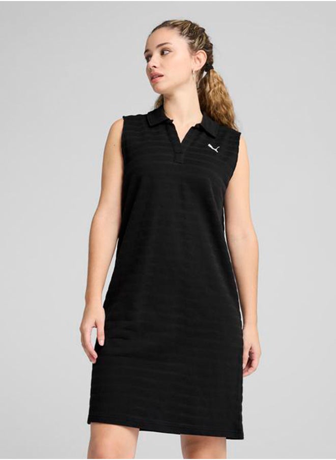 Sleeveless Polo Dress