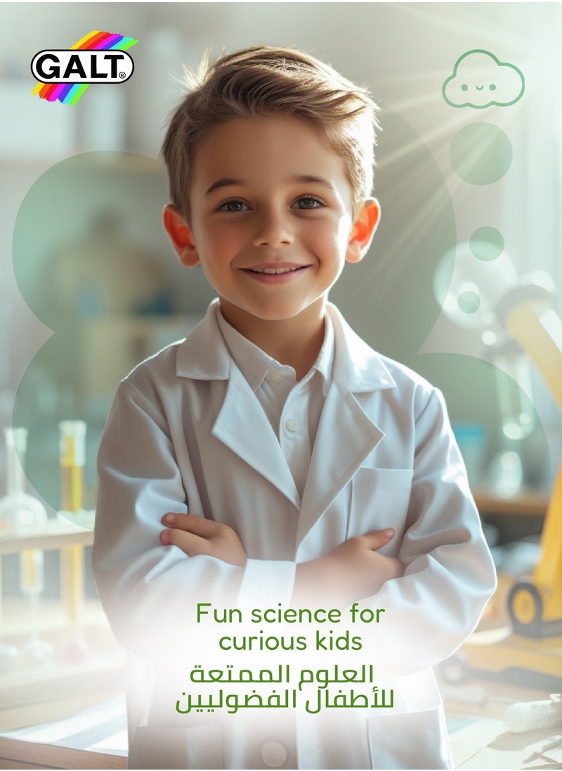 STEM Rainbow Science Kit for Kids | Color Mixing Crystals | Educational Lab Set | Safe & Fun Learning Toys | 31 x 7 x 22cm