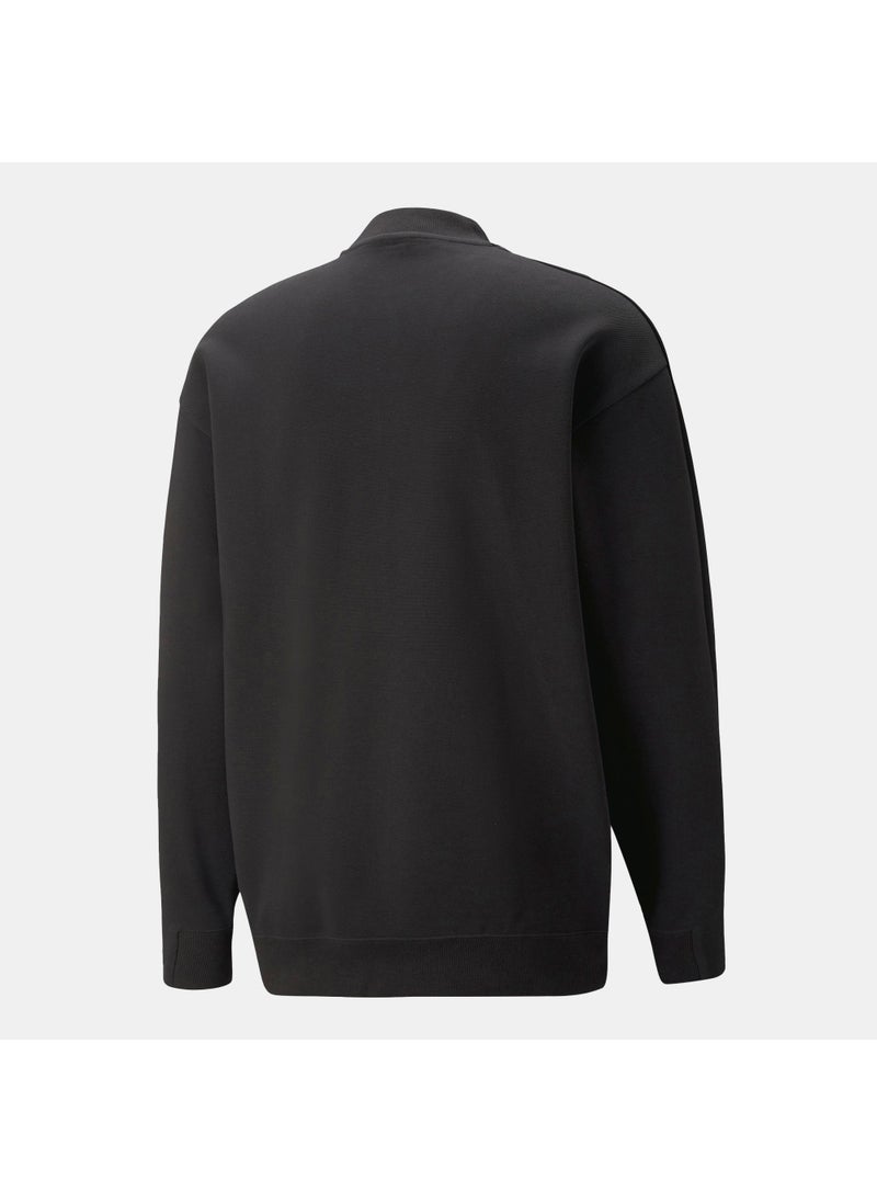 Men's T7 Mock Neck Crew Sweatshirt