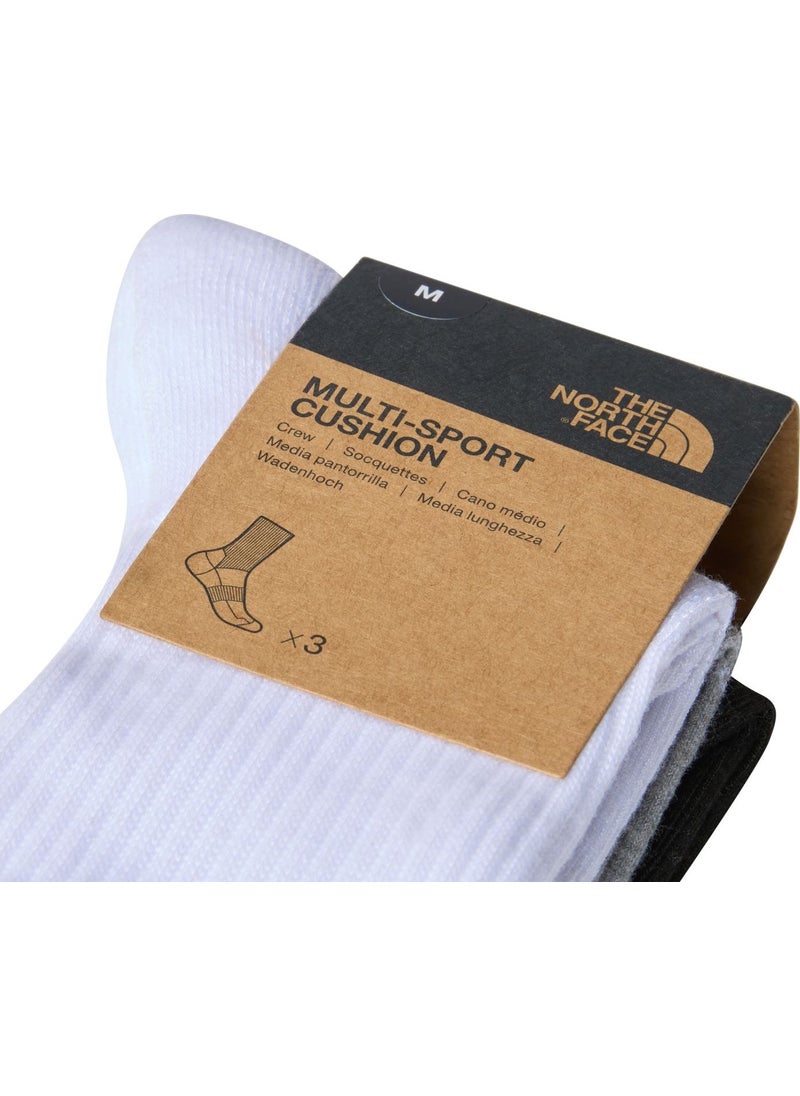 Multi Sport Cush Crew Sock 3p Socks NF0A882H3OW1