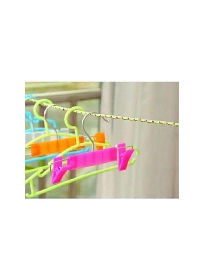 The Bros 20 Meter Multicolor Nylon Braided Cotton Rope – Versatile and Durable for Crafting, Outdoor Activities, and Decoration