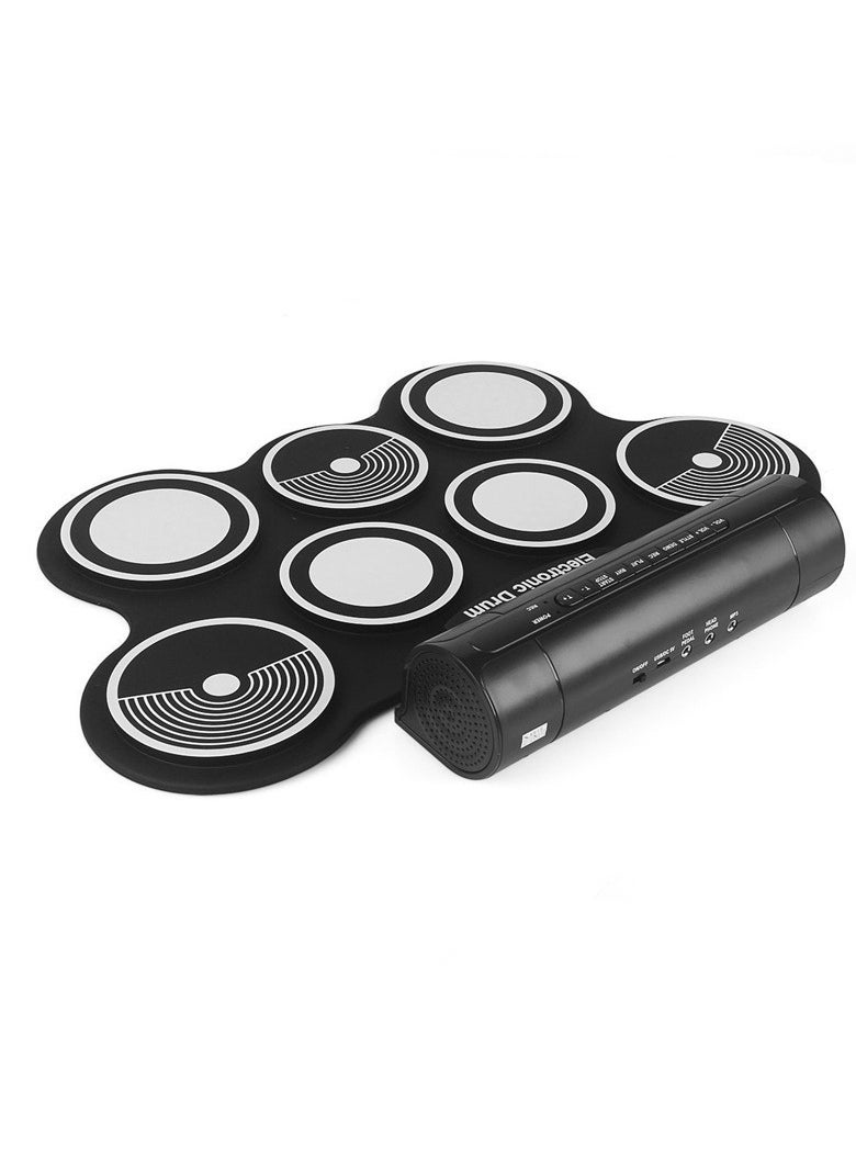 Portable Foldable Silicone Electronic Drum Pad Kit