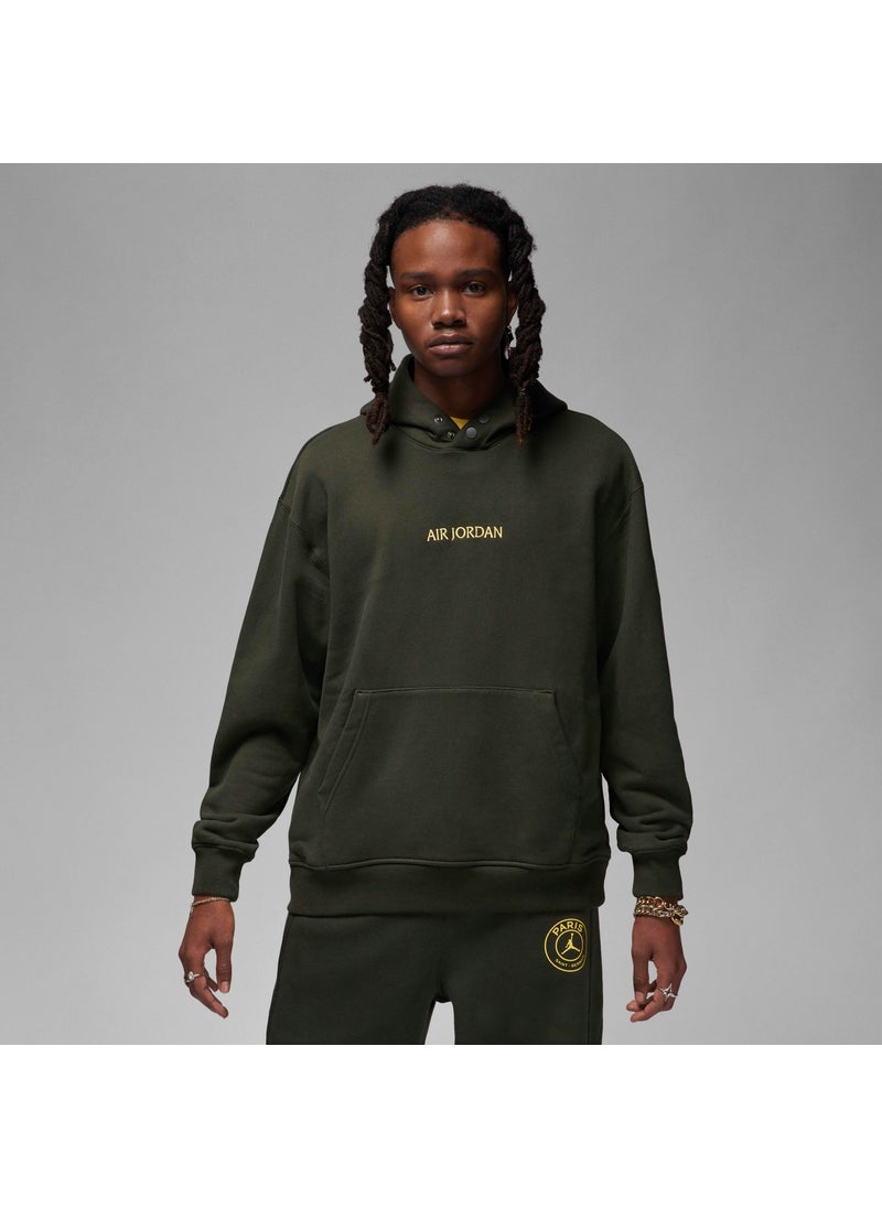 Men's Paris Saint-Germain Wordmark Fleece Hoodie