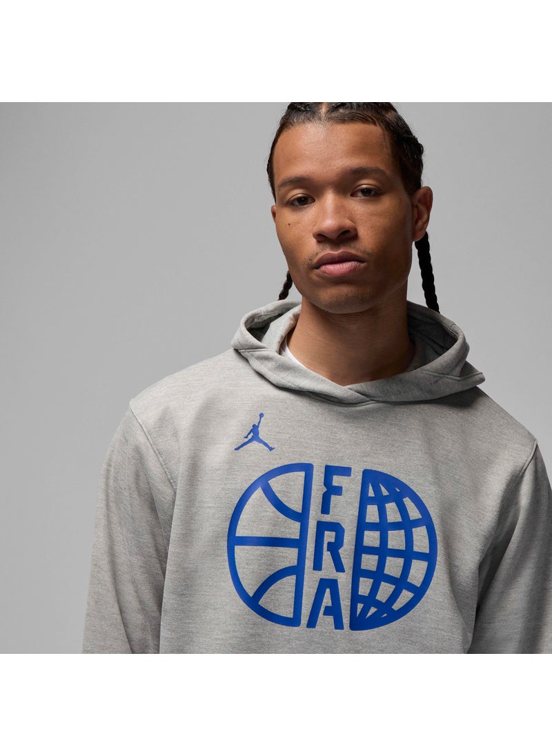 Men's France Training Basketball Fleece Hoodie