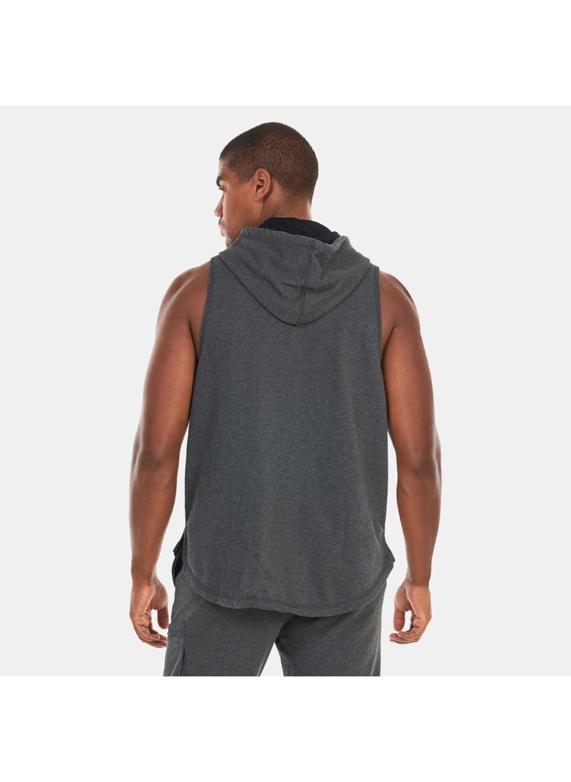 Men's Sleeveless Hoodie