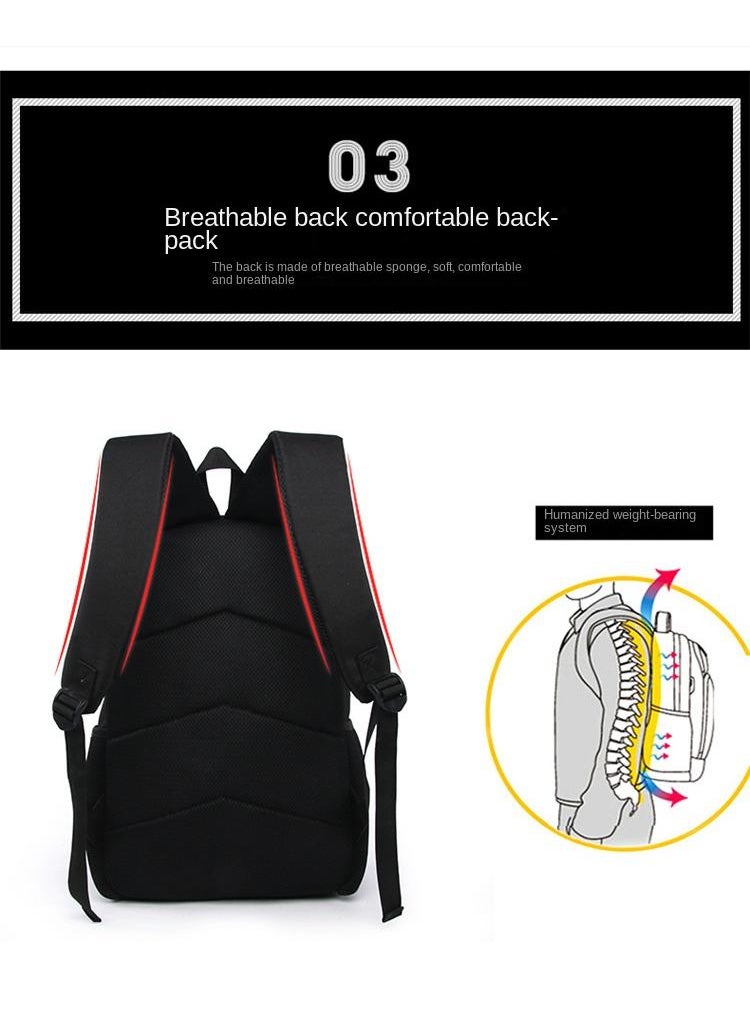 3Pcs MINECRAFT School Bag Set Game Surrounding Backpack Anime Backpack