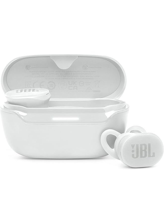 Endurance Race 2, True Wireless Bluetooth Earbuds, 48 hrs Battery, IP68 Water and Dust Resistance, Noise Cancellation, Pure Bass Sound, Smart Ambient, Sports Modes - JBLENDURACE2WHT White