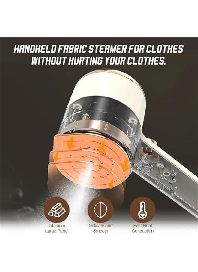 Portable Mini Ironing Machine, Travel Mini Steam Iron, Handheld Mini Ironing Machine for Clothes, Fast Preheating Steam Dry Ironing for Home and Travel