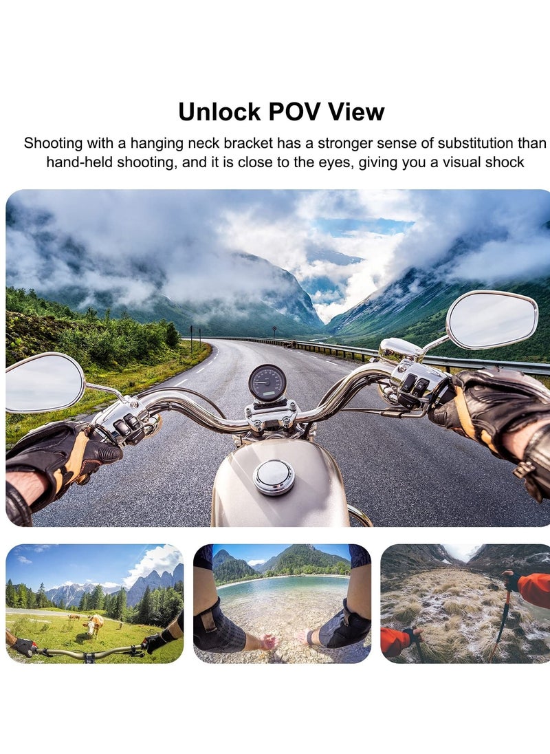 Adjustable Body Mount Belt Chest Strap with J Hook Mount u0026 Long Screw u0026 Phone Clamp, Capture Your Adventures (Chest Mount)