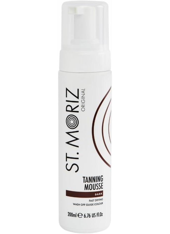 St Moriz Self Tan Range Instant Self Tanning Mousse Dark 6.76oz (200ml)